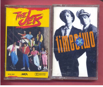 2 ELECTRONIC/FUNK/SOUL CASSETTES: TIMES TWO - X2 (SEALED) & THE JETS SELF TITLED Foto 1 de 4