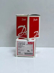 (LOT 2 PCS) DANFOSS 018F7658 SOLENOID COIL - Picture 1 of 8