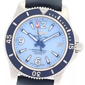 BREITLING Superocean 36 A17316 Date blue Dial Automatic Boy's Watch_877864 - Picture 1 of 7