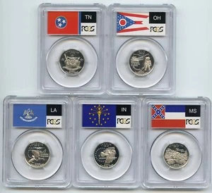 2002 S Silver State Quarter Set PCGS PR69DCAM - Picture 1 of 2