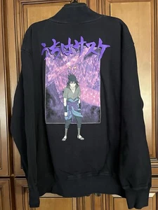Harley Davidson Saske Uchiha Susanoo Naruto Shippuden Jacket Zip Up Men's XXL - Picture 1 of 4