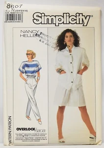 Simplicity Pull On Pants And Shorts Jacket And Top Size: 10,12,14 Pattern # 7562 - Picture 1 of 2