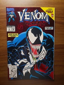 1992 Marvel Comics Venom Lethal Protector #1 Comic First Printing Foil Cover - Picture 1 of 11