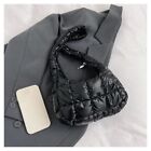Checkered Shoulder Bag Down Jacket Style Dumpling Bag Puff Bag  Winter
