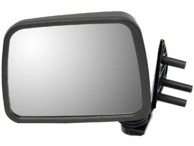 For 1995 Nissan Pickup Mirror Left Dorman 97437ZM Door Mirror -- Manual; Black - Image 1 of 2