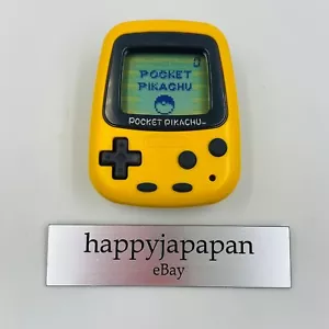 Podómetro Pokémon Pocket Pikachu MPG-001 1998 Pokemon mascota virtual Japón probado - Imagen 1 de 1