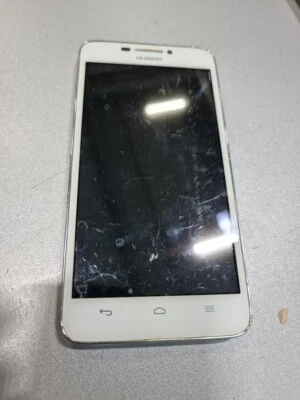 Huawei Ascend G630 1GB/4GB Memoria Smartphone Blanco No Funciona Para Piezas - Imagen 1 de 4