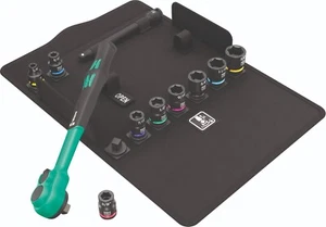 Wera 8100 SB 13 Zyklop Comfort Ratchet Set 3/8" Drive SAE 11 Pieces 05005531001 - Picture 1 of 6