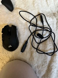 Corsair CH-9317011-NA Ironclaw RGB Wireless Rechargeable Gaming Mouse - Black - Picture 1 of 5