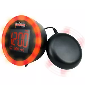 Oricom WNS80 Wake 'N' Shake Loud Alarm Clock with Shaker - Loud Vibrate Bed - Picture 1 of 8