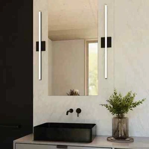 Bathroom Sconces Sonneman Stiletto 24" Dimmable LED Vanity Light, - Picture 1 of 9
