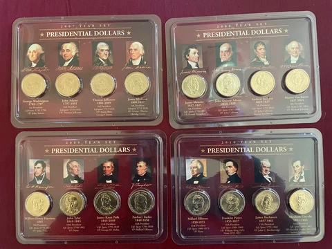 Littleton Coin Company Presidential Coin Sets. 2007-2013. Contains 28 coins Cover