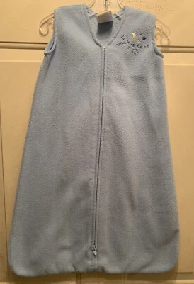 HALO. Baby Boy Sleep Sack Fleece Wearable Blanket. Size (S) 0/6 Months. Blue - Image 1 of 4