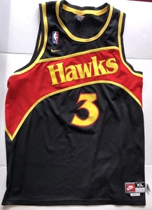 RARA maglia NBA Atlanta Hawks Shareef Abdur-Rahim Nike Rewind taglia XL +2lgth - Foto 1 di 10