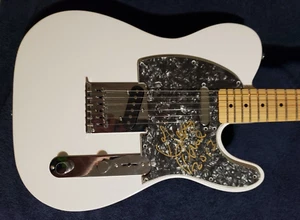 GEORGE THOROGOOD SIGNED GUITAR FENDER TELECASTER RARE! BAD 2 THE BONE PROOF JSA! - Picture 1 of 6
