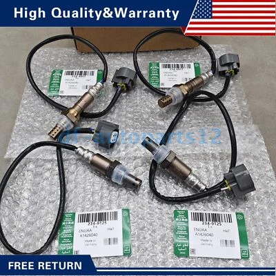 New 4X Up&Downstream Oxygen Sensor For Jaguar S-Type 2006-2008 XJ8 XJR USA Foto 1 de 4