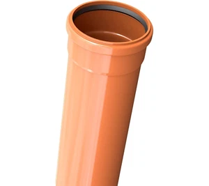 KG Rohr 0,5m  ØDN 100/110  L 500mm - Bild 1 von 1