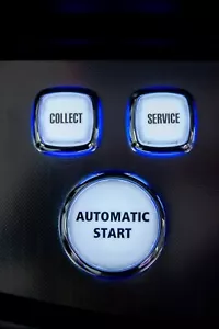 /PUSH BUTTON/ unidades Boton redondo Gamesman Gpb1290 Maquina casino - Picture 1 of 7