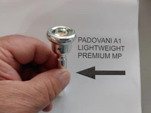 PADOVANI A1 2025 Boccaglio tromba placcato argento con risonatore - Foto 1 di 9