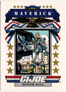 Impel G.I. Joe Series 1 Trading Card #192 • Maverick • Hasbro 1991 ARAH - Picture 1 of 2