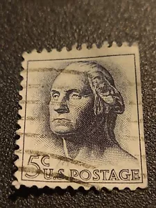 George Washington 5 cent Rare vintage stamp 1962 United States Postage. - Picture 1 of 3