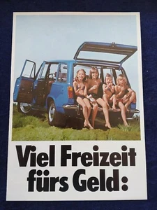 Lada 1200 Kombi 1500 Kombi GL Prospekt 02.1980 - Picture 1 of 3