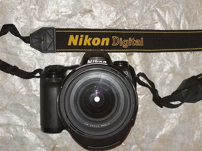  Nikon D100 6.1 MP CCD DSLR Camera Body And Lens Untested - Image 1 of 4