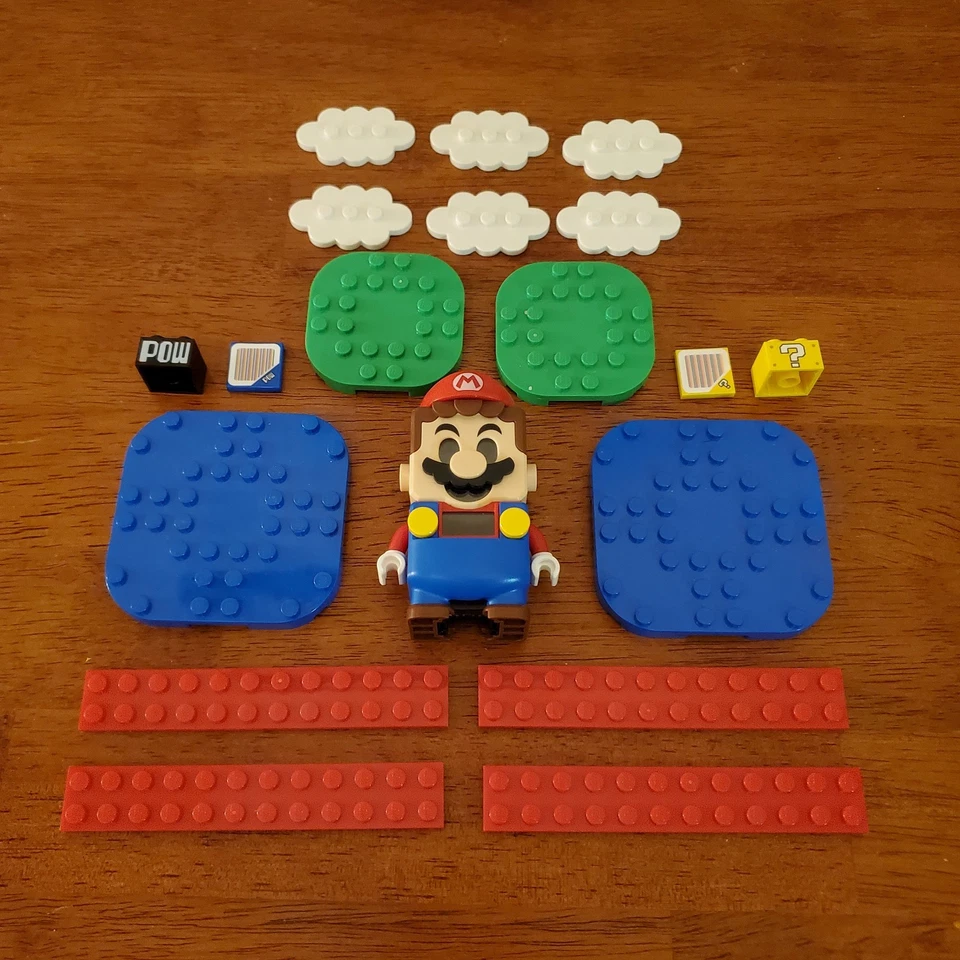 Lego Super Mario Lote Bluetooth Figura Nintendo Interactivo Escaneo Código Ladrillos RARO Foto 1 de 4