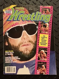 Vintage August 1992 Inside Wrestling Magazine, Macho Man Randy Savage WWF WCW - Bild 1 von 3