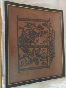 Malaba Afrikanischer Holzschnitt - Bild 1 von 24