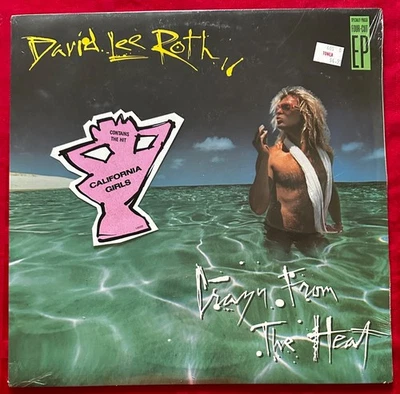 David Lee Roth Crazy From The Heat 1985 EP  Allied press Warner 9 25222 1 B New - Image 1 of 4
