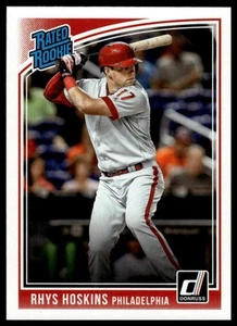 2018 Donruss #38 Rhys Hoskins RC - Picture 1 of 2