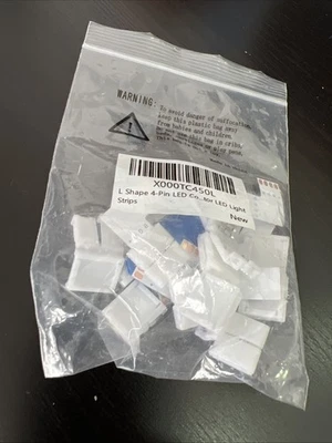 L Shape 4-pin LED FOR LED light Strips - Image 1 of 2