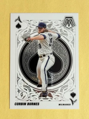 2022 Panini Mosaic - Aces Corbin Burnes #A-11 - Image 1 of 2