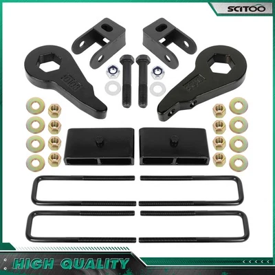 Leveling Kit Lift 3" Front 1.5" Rear For Silverado Sierra 2500HD Torsion Keys - Image 1 of 4