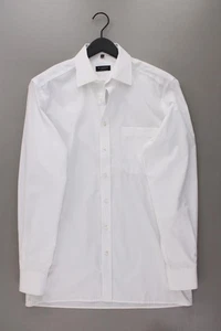 ✅ Eterna camicetta per uomo taglia Hemdgröße 40, M, 50 bianco di cotone ✅ - Foto 1 di 10