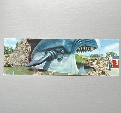 POSTAL PANORAMA 11" Disneyland 1960 Fantasyland MONSTRUO BALLENA Pinocho J-20 Foto 1 de 4