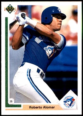 Roberto Alomar 1991 Upper Deck #763 Blue Jays MLB LEER ENVÍO GRATUITO AutographDen Foto 1 de 2