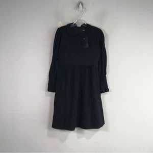 Juvenile Planet Space Grey Long Sleeve Dress, Girl's Youth Size 6 - Black - Picture 1 of 10