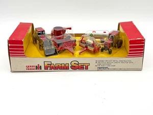 1/64 Case IH 6 Pc Farm Set W/ 2594 Tractors Disk Planter Mixer Mill & Anhydrous - Picture 1 of 1