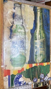 Rolling Rock Beer Poster - 1998 Latrobe Brewing - Picture 1 of 12