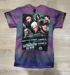 WWE Summerslam 2025 Parking Lot Shirt Hulk Hogan New Jersey Cena Cody Medium - Bild 1 von 6