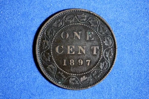 1897 Canada Bronze Large Cent #M23367 - Picture 1 of 2