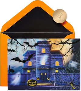 Carta Halloween Papiro meravigliosamente infestata - Foto 1 di 6