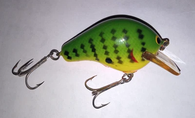 Señuelo de pesca vintage Bagley Balsa B 2 - labio de cuña Foto 1 de 4