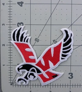 Bestickter Aufnäher Eastern Washington University Eags Bügelbild 3" EWU - Bild 1 von 2