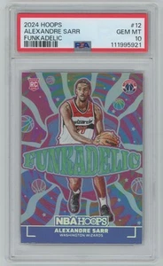 2024-25 NBA Hoops Funko Alexandre Star RC PSA 10 Washington Wizards #12 - Bild 1 von 2