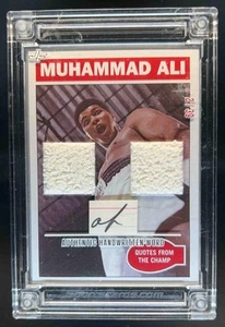 2023-24 Jersey Fusion Muhammad Ali Authentic Handwritten Word Material #2/39 - Picture 1 of 2