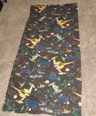 One Panel of Vintage Star Wars Curtain 42”x85”  42 X 85 inches Y2k - Image 1 of 3