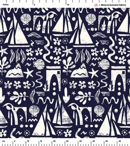 Minerva Exclusive Twill Fabric - POD - Coral Cruise - per metre - Picture 1 of 1